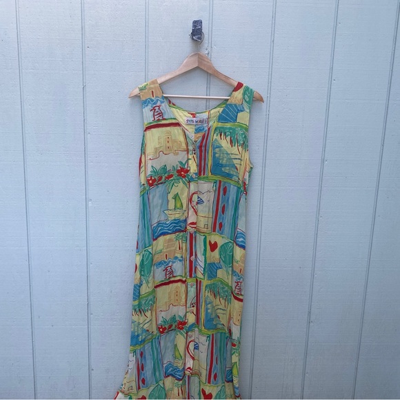 JAMS WORLD Colorful Button Down Dress - Picture 4 of 5